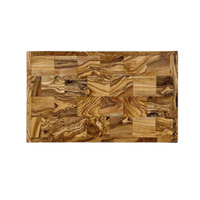 Afbeelding in Gallery-weergave laden, Zijkant foto van de olijfhouten snijplank van Olivenholz Erleben